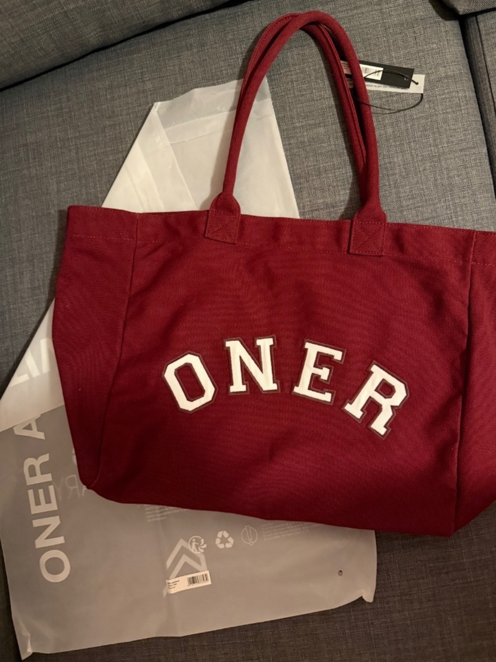NEW Oner Active Tote Rosewood Bag